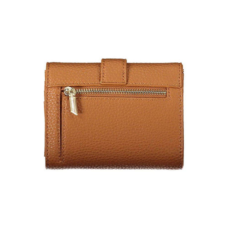 Calvin Klein Brown Polyester Women Wallet - Hilstor