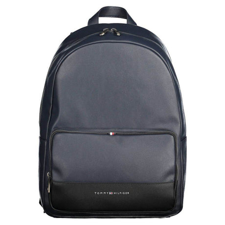 Tommy Hilfiger Blue Polyethylene Men Backpack - Hilstor
