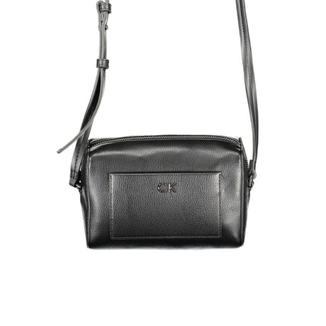 Calvin Klein Black Polyester Handbag - Hilstor