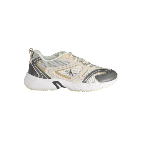 Calvin Klein Beige Polyester Sneaker - Hilstor