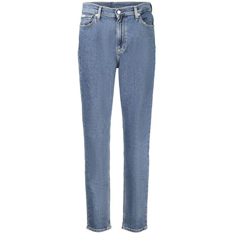 Calvin Klein Blue Cotton Women Jeans - Hilstor
