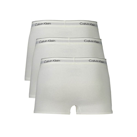 Calvin Klein White Cotton Men Boxer Short - Hilstor