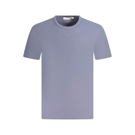 Calvin Klein Blue Cotton T-Shirt - Hilstor