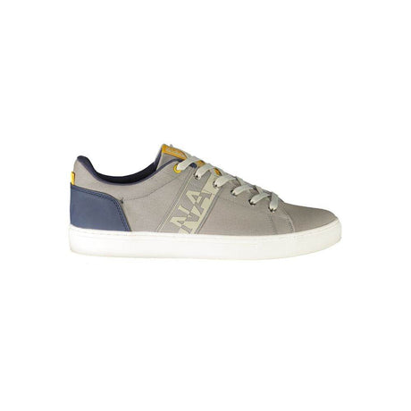 Napapijri Gray Polyester Sneaker - Hilstor