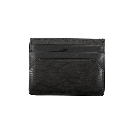 Tommy Hilfiger Black Leather Wallet - Hilstor