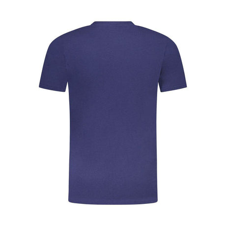 Cavalli Class Blue Cotton Men T-Shirt - Hilstor