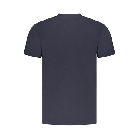 Cavalli Class Blue Cotton Men T-Shirt - Hilstor