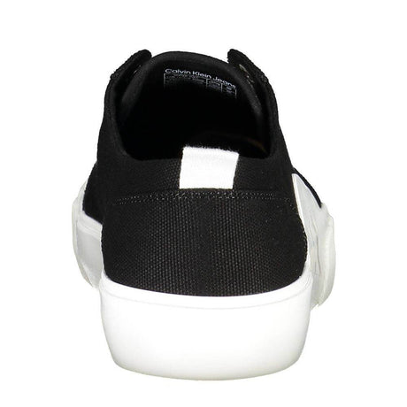 Calvin Klein Black Recycled Material Men Sneaker - Hilstor