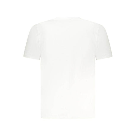 Cavalli Class White Cotton T-Shirt - Hilstor