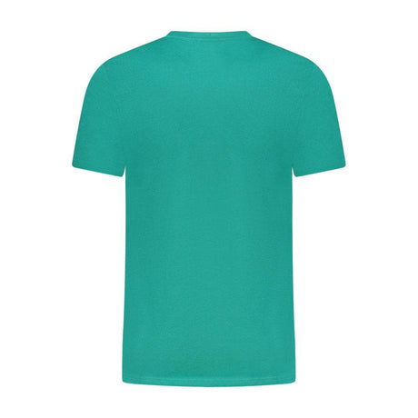 Cavalli Class Green Cotton T-Shirt - Hilstor