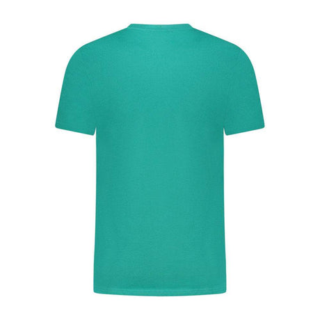 Cavalli Class Green Cotton T-Shirt - Hilstor