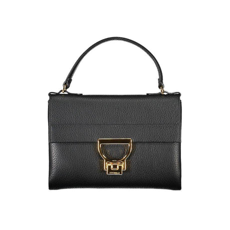 Coccinelle Black Leather Women Handbag - Hilstor