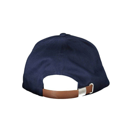 La Martina Blue Cotton Hats & Cap - Hilstor