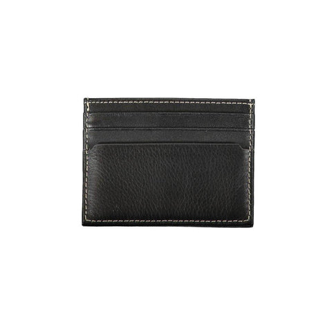 Tommy Hilfiger Black Leather Men Wallet - Hilstor