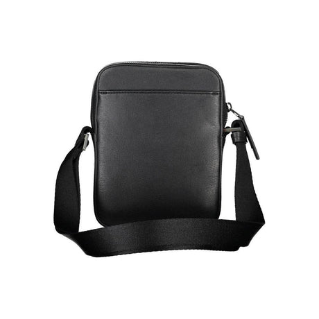 Calvin Klein Elegant Black Shoulder Bag with Sleek Detailing - Hilstor