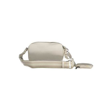 Desigual White Polyethylene Handbag - Hilstor