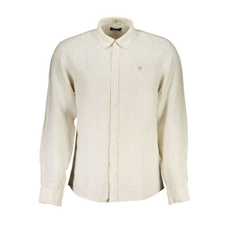 North Sails Beige Linen Shirt - Hilstor
