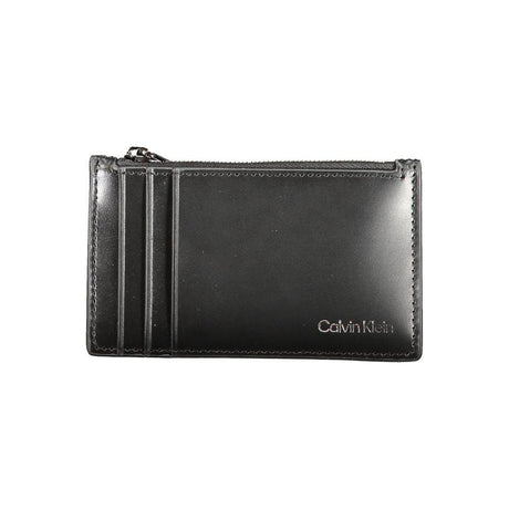 Calvin Klein Black Leather Wallet - Hilstor