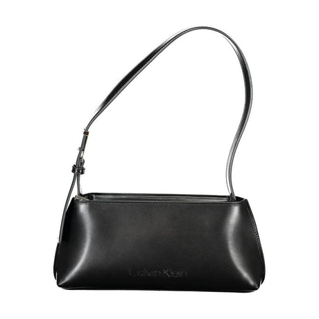 Calvin Klein Black Polyester Women Handbag - Hilstor