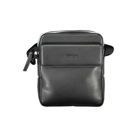 Calvin Klein Black Polyester Men Shoulder Bag - Hilstor