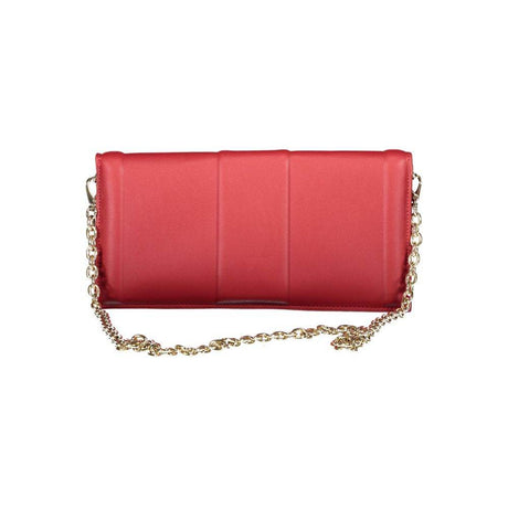 Mario Valentino Red Polyethylene Women Handbag - Hilstor