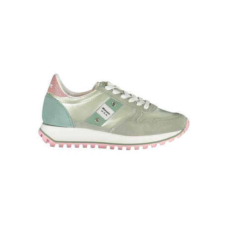 Blauer Green Polyester Women Sneaker - Hilstor