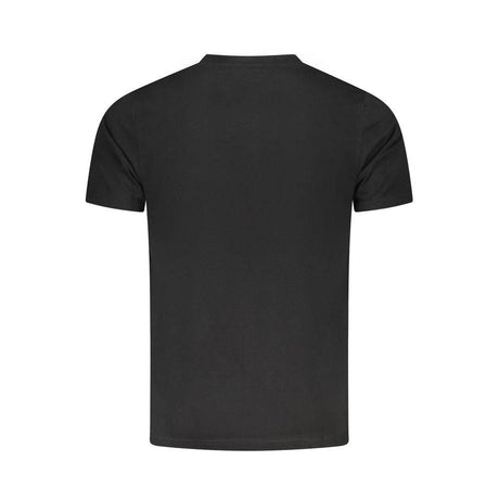 Cavalli Class Black Cotton T-Shirt - Hilstor
