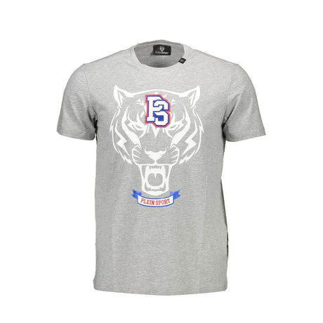 Plein Sport Brown Cotton Men T-Shirt - Hilstor