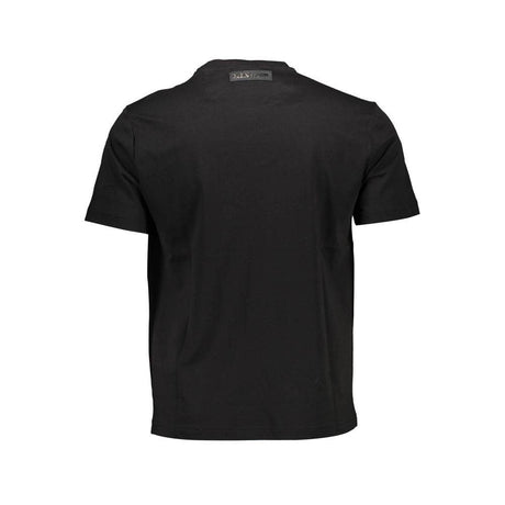 Plein Sport Black Cotton Men T-Shirt - Hilstor