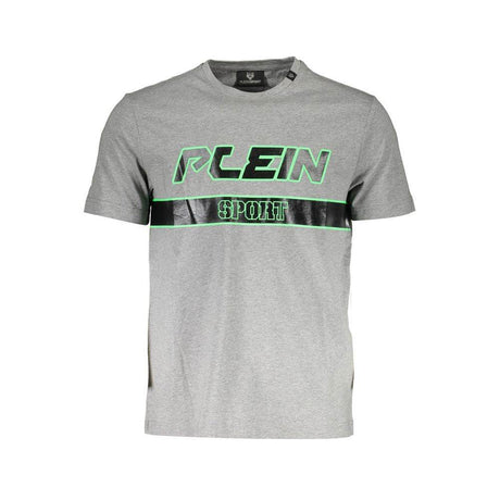 Plein Sport Brown Cotton Men T-Shirt - Hilstor