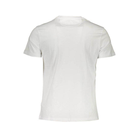 La Martina White Cotton Men T-Shirt - Hilstor