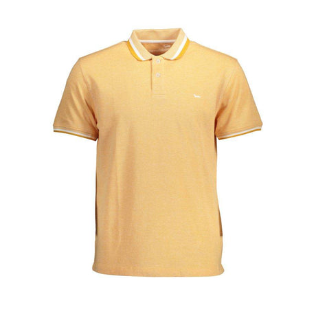 Harmont & Blaine Orange Cotton Men Polo Shirt - Hilstor