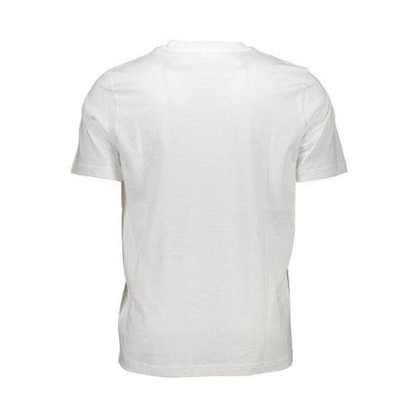 Diesel White Cotton Men T-Shirt - Hilstor