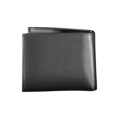 Calvin Klein Black Leather Men Wallet - Hilstor