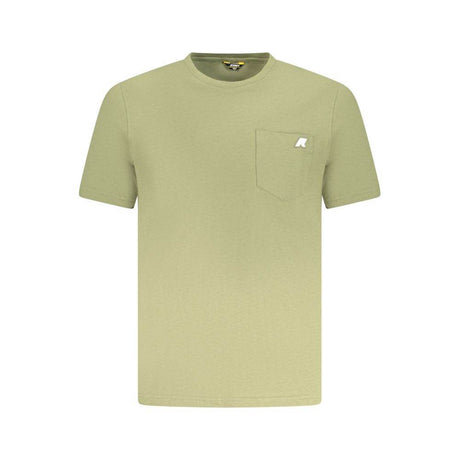 K-WAY Green Cotton T-Shirt - Hilstor