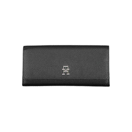 Tommy Hilfiger Black Polyethylene Women Wallet - Hilstor