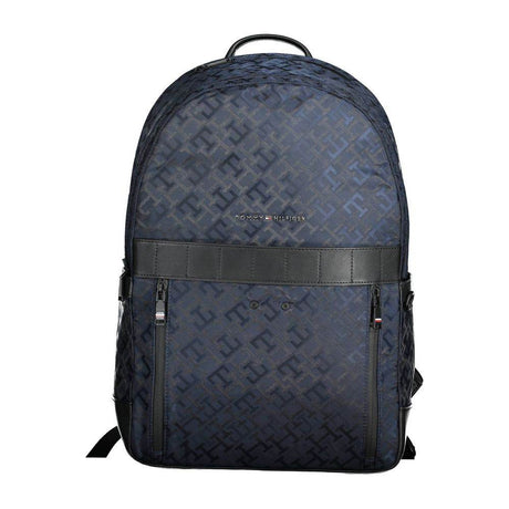 Tommy Hilfiger Blue Polyester Men Backpack - Hilstor