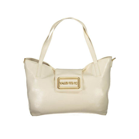 Mario Valentino Beige Polyethylene Women Handbag - Hilstor