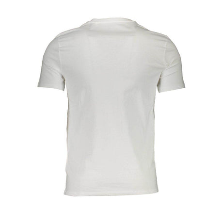 Guess Jeans White Organic Cotton Men T-Shirt - Hilstor
