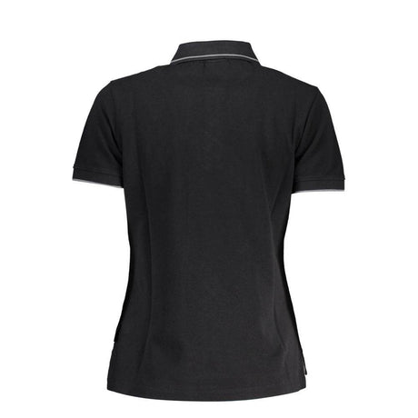 Napapijri Black Cotton Women Polo Shirt - Hilstor