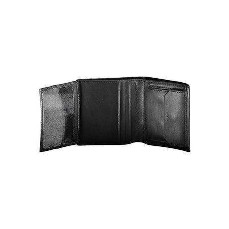 Calvin Klein Black Leather Men Wallet - Hilstor