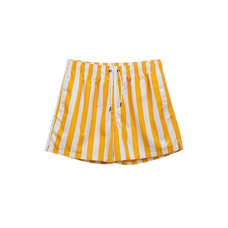 Emporio Armani Yellow Polyester Swim Short - Hilstor