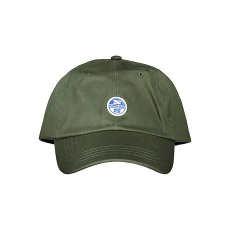 North Sails Green Cotton Men Cap - Hilstor