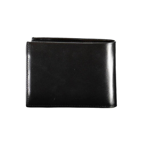 Calvin Klein Black Leather Men Wallet - Hilstor