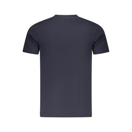 Cavalli Class Blue Cotton Men T-Shirt - Hilstor