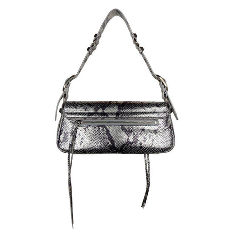 Balenciaga Gray Calfskin Handbag - Hilstor