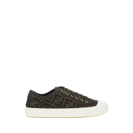 Fendi Monochrome Sneakers - Hilstor