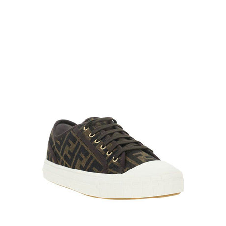 Fendi Monochrome Sneakers - Hilstor