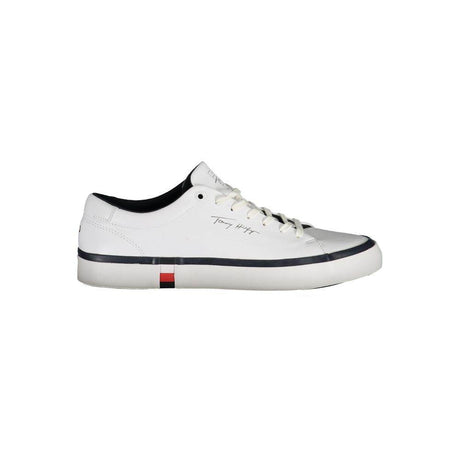 Tommy Hilfiger Elevate Your Game with Stylish White Sneakers - Hilstor
