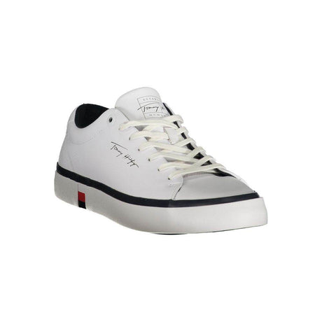 Tommy Hilfiger Elevate Your Game with Stylish White Sneakers - Hilstor